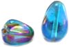 Asorted  Bead with Special Rainbow Polish - click here for large view
